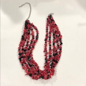 Handmade 5 strand necklace